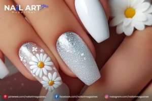 Daisy Nail Art