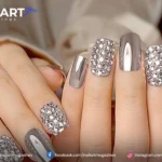 Rhinestone Nail Art