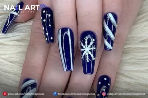 Hannukah Nail Art