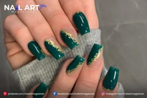 Green-And-Gold-Nail-Art-Designs