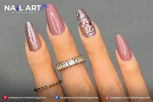 Rhinestone Nail Art