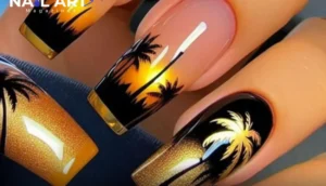 Tropical Nail Art Ideas